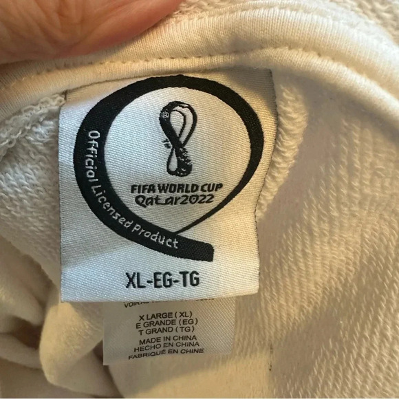 FIFA World Cup Qatar 2022 Sweatshirt, Hoodie Men’s Size XL - Picture 6 of 8